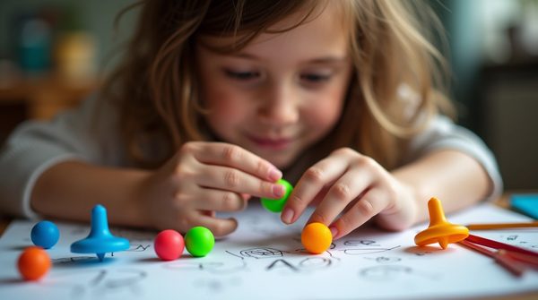 Fidget toys : outils ludiques pour apaiser l'esprit des enfants